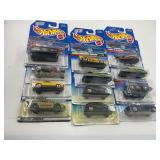 LOT OF 12 HOT WHEELS CARS IN ORIGINAL PACKAGE