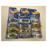 LOT OF 12 HOT WHEELS CARS IN ORIGINAL PACKAGE
