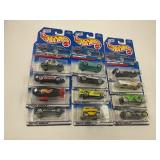 LOT OF 12 HOT WHEELS CARS IN ORIGINAL PACKAGE