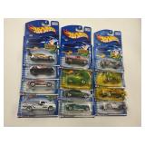 LOT OF 12 HOT WHEELS CARS IN ORIGINAL PACKAGE