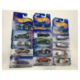LOT OF 12 HOT WHEELS CARS IN ORIGINAL PACKAGE