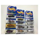 LOT OF 12 HOT WHEELS CARS IN ORIGINAL PACKAGE