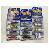 LOT OF 12 HOT WHEELS CARS IN ORIGINAL PACKAGE