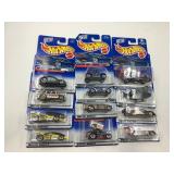 LOT OF 12 HOT WHEELS CARS IN ORIGINAL PACKAGE