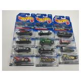 LOT OF 12 HOT WHEELS CARS IN ORIGINAL PACKAGE