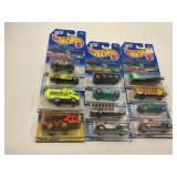LOT OF 12 HOT WHEELS CARS IN ORIGINAL PACKAGE