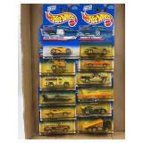 LOT OF 12 HOT WHEELS CARS IN ORIGINAL PACKAGE