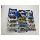 LOT OF 12 HOT WHEELS CARS IN ORIGINAL PACKAGE