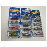 LOT OF 12 HOT WHEELS CARS IN ORIGINAL PACKAGE