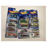 LOT OF 12 HOT WHEELS CARS IN ORIGINAL PACKAGE