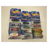 LOT OF 12 HOT WHEELS CARS IN ORIGINAL PACKAGE