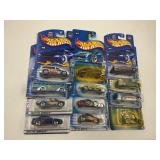 LOT OF 12 HOT WHEELS CARS IN ORIGINAL PACKAGE