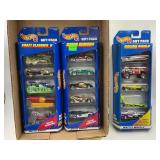 (3)  5 CAR HOT WHEELS GIFT PACKS
