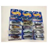 LOT OF 12 HOT WHEELS CARS IN ORIGINAL PACKAGE