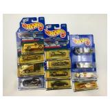 LOT OF 12 HOT WHEELS CARS IN ORIGINAL PACKAGE