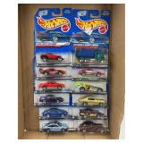LOT OF 12 HOT WHEELS CARS IN ORIGINAL PACKAGE