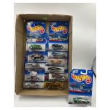 LOT OF 12 HOT WHEELS CARS IN ORIGINAL PACKAGE