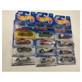 LOT OF 12 HOT WHEELS CARS IN ORIGINAL PACKAGE