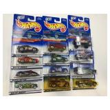 (3) SETS OF 4 HOT WHEELS CARS - KUNG FU FORCE