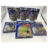 LOT OF 4 HOT WHEELS CD-ROM W/ CAR; CD-ROM W/ CAR &