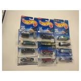LOT OF 12 HOT WHEELS CARS IN ORIGINAL PACKAGE