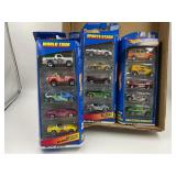 (3)  5 CAR HOT WHEELS GIFT PACKS IN ORIGINAL