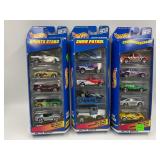 (3)  5 CAR HOT WHEELS GIFT PACKS IN ORIGINAL