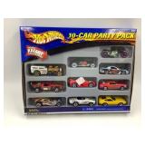 HOT WHEELS 10-CAR PARTY PACK IN ORIGINAL PACKAGE