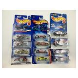 LOT OF 12 HOT WHEELS CARS IN ORIGINAL PACKAGE