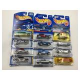 LOT OF 12 HOT WHEELS CARS IN ORIGINAL PACKAGE