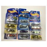LOT OF 12 HOT WHEELS CARS IN ORIGINAL PACKAGE