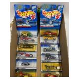 LOT OF 12 HOT WHEELS CARS IN ORIGINAL PACKAGE