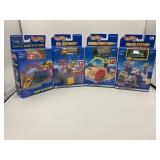 HOT WHEELS CONSTRUCTION PLAY SET, GAS STATION, OIL