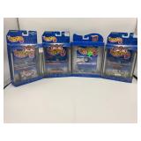 HOT WHEELS LOT OF 4 30 YR AND FINAL RUN DIE CAST