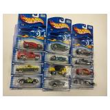 LOT OF 12 HOT WHEELS CARS IN ORIGINAL PACKAGE