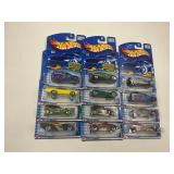 LOT OF 12 HOT WHEELS CARS IN ORIGINAL PACKAGE