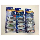 LOT OF 12 HOT WHEELS CARS IN ORIGINAL PACKAGE