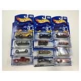 LOT OF 12 HOT WHEELS CARS IN ORIGINAL PACKAGE
