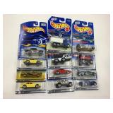LOT OF 12 HOT WHEELS CARS IN ORIGINAL PACKAGE
