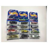 LOT OF 12 HOT WHEELS CARS IN ORIGINAL PACKAGE