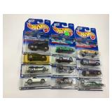 LOT OF 12 HOT WHEELS CARS IN ORIGINAL PACKAGE