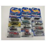 LOT OF 12 HOT WHEELS CARS IN ORIGINAL PACKAGE