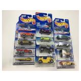 LOT OF 12 HOT WHEELS CARS IN ORIGINAL PACKAGE