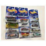 LOT OF 12 HOT WHEELS CARS IN ORIGINAL PACKAGE