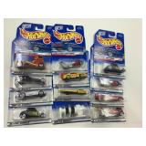 LOT OF 12 HOT WHEELS CARS IN ORIGINAL PACKAGE