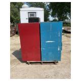 SKID FULL OF METAL FILE CABINETS - COUPLE CABINETS