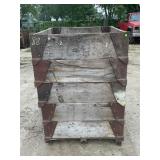 INDUSTRIAL WOOD CRATE WITH IRAC MODEL AV20XF WATER