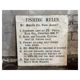 MERCER COUNTY PARK AGENCY FISHING RULES HAND