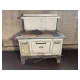 ANTIQUE PORCELAIN GLOBE AMERICAN STOVE - KOKOMO,