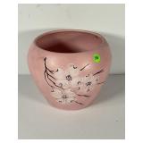 VINTAGE MCCOY CHERRY BLOSSOM PINK JARDINIERE - 8